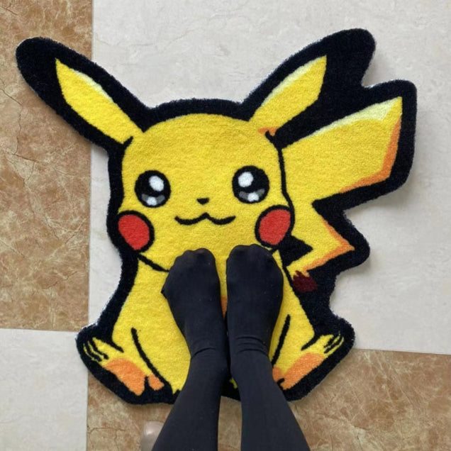 Pikachu Hand Made Rug